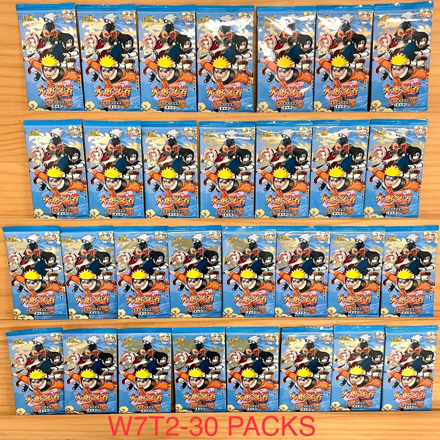 Booster Pack-Kayou Naruto Card Original Box Serial