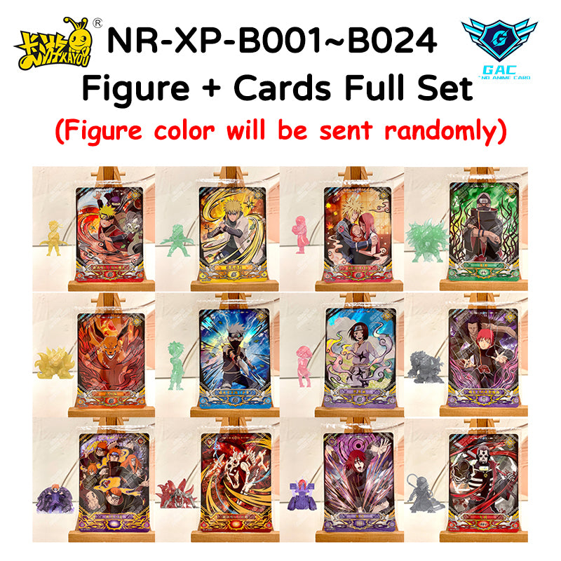 XP-KAYOU Naruto Wave 2 Robber Figurine and Card (Figure color will be sent randomly)