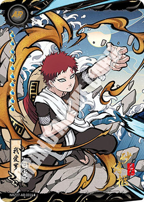 T4W7 English‑Version Kayou Naruto Single Card