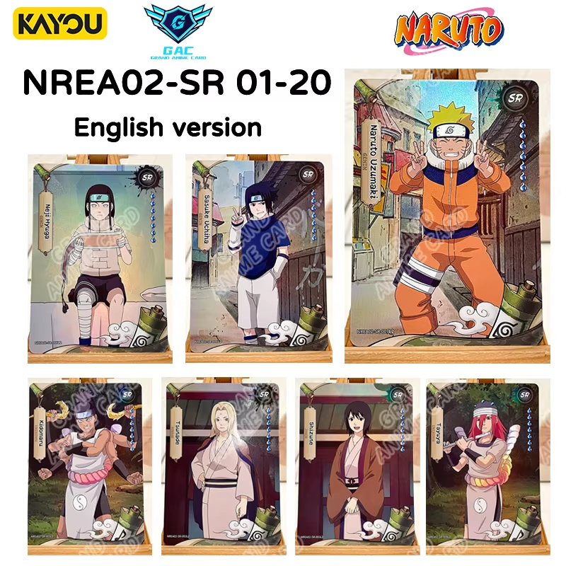 T2W9 English‑Version Kayou Naruto Single Card & Set