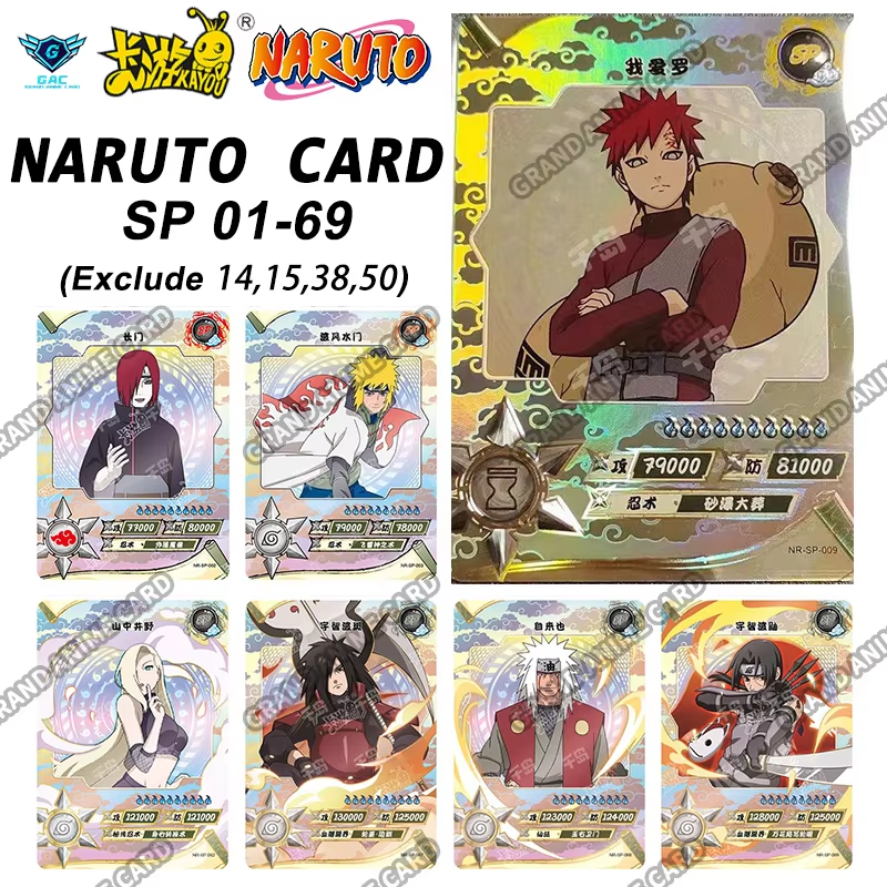 Set - Kayou Naruto Card Full Series BP/NR/CR/MR/GP/SP/OR/UR/SSR/TGR/TR...All Set