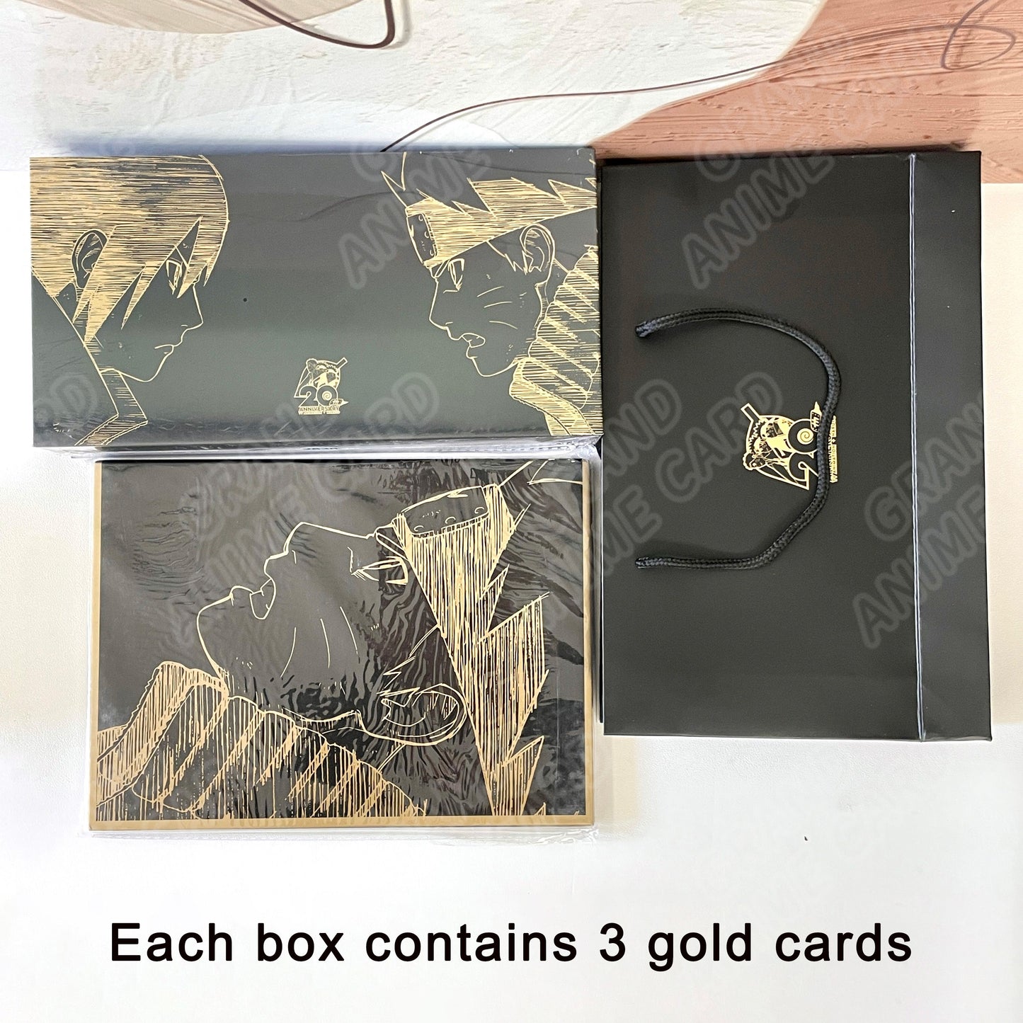 Cardfun Naruto 20th anniversary metal card gift box