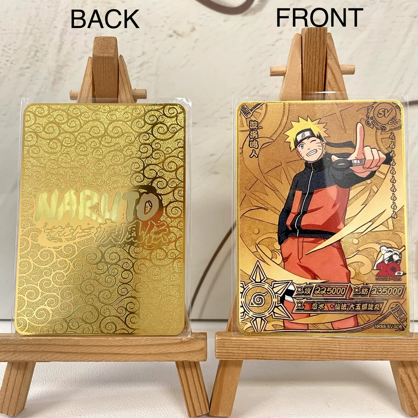 Single-Metal Card Naruto Card