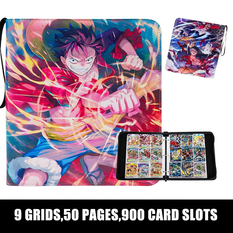 Binder bìa da đựng card, album đựng thẻ nhân phẩm anime One Piece [T69  Shop] | Lazada.vn