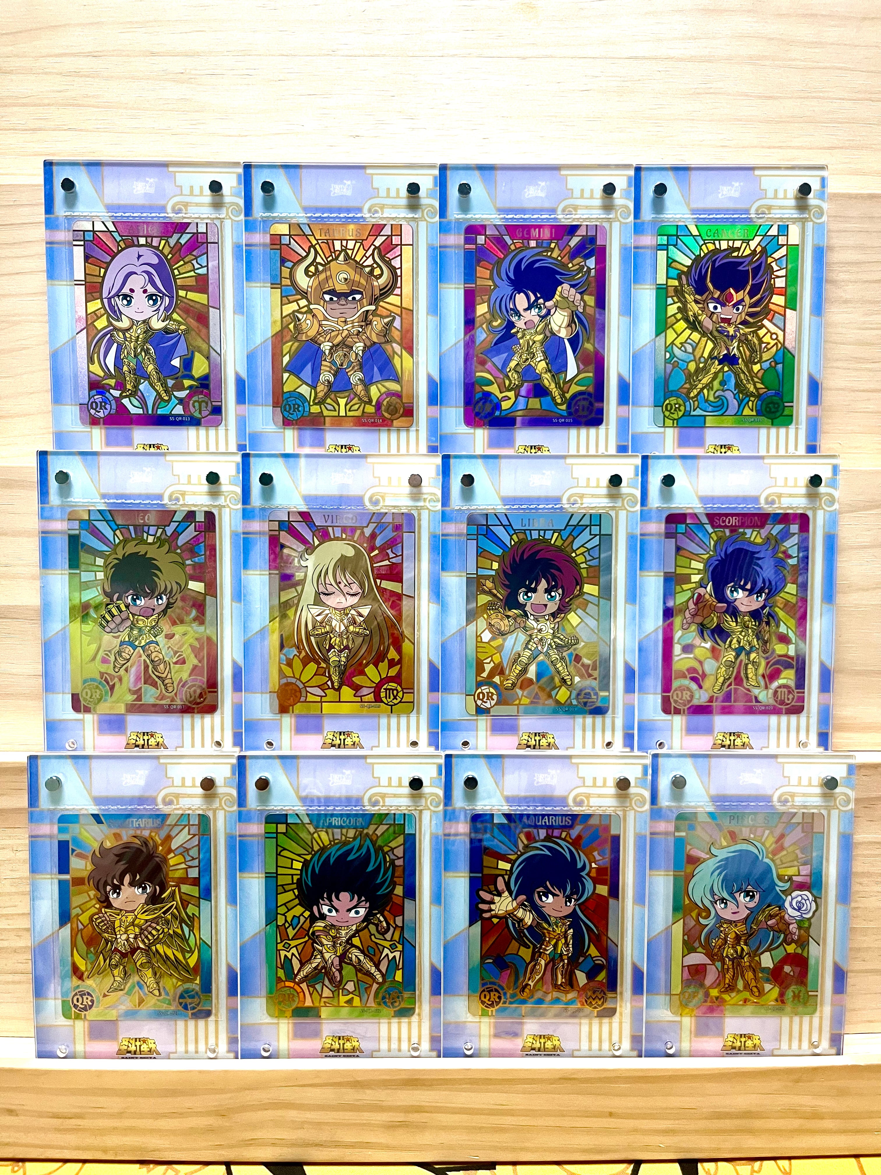 QR - Kayou Saint Seiya Card QR001-QR037 & Heterochrosis QR013-024 Seri GRAND ANIME CARD QR - Kayou Saint Seiya Card QR001-QR037 & Heterochrosis QR013-024 Seri GRAND ANIME CARD