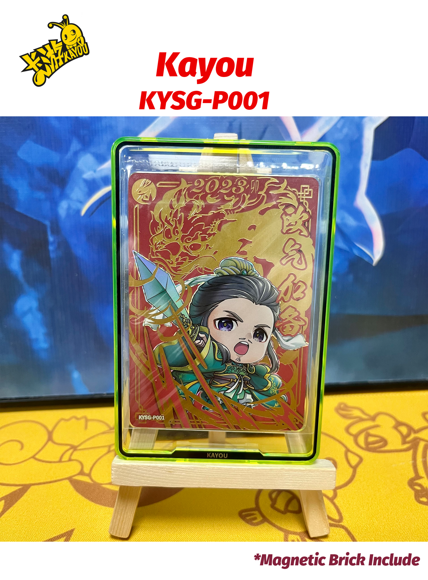 PR - Kayou Anniversary Three Kingdom Card