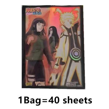 Kayou-Naruto Card Film Protective Sleeve Film Bag Brick Star Diamond