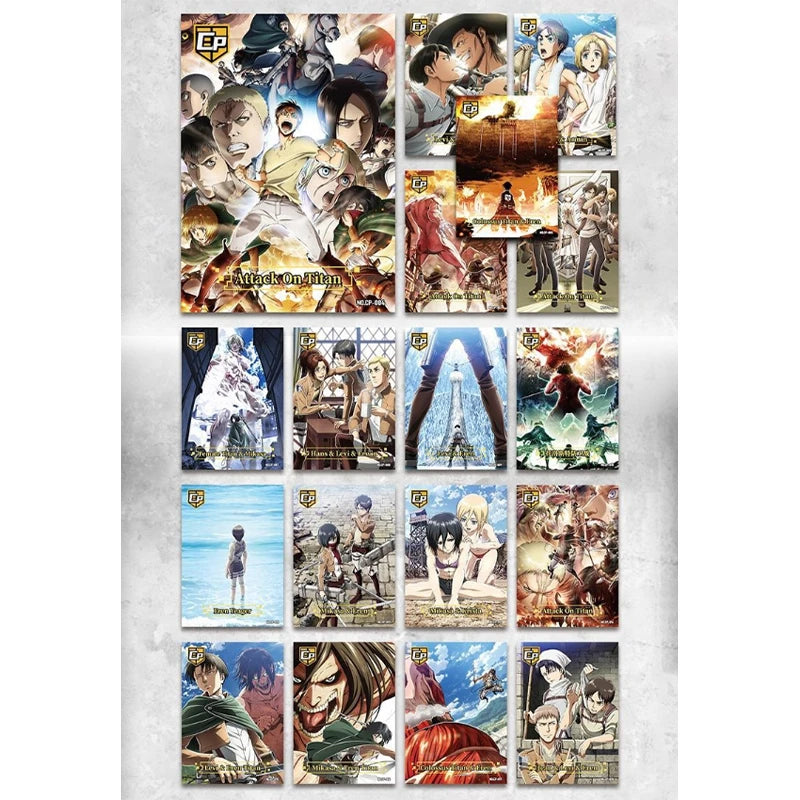 Booster - KaBao Attack On Titan Booster Box GRAND ANIME CARD Booster - KaBao Attack On Titan Booster Box GRAND ANIME CARD