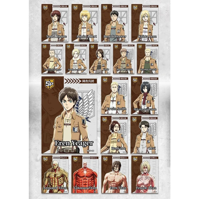 Booster - KaBao Attack On Titan Booster Box Booster - KaBao Attack On Titan Booster Box