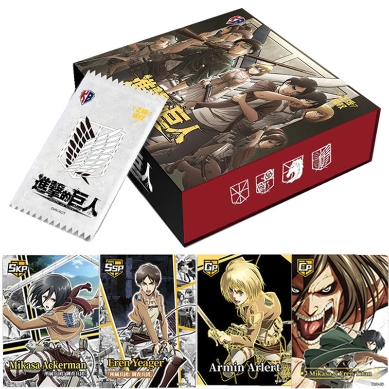 Booster - KaBao Attack On Titan Booster Box GRAND ANIME CARD Booster - KaBao Attack On Titan Booster Box GRAND ANIME CARD