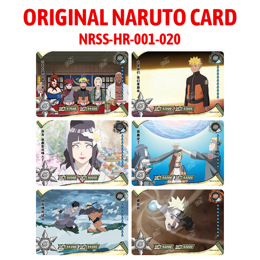NRSS-HR - Kayou Naruto Card ALL NRSS-HR-001-020 3D Full Series